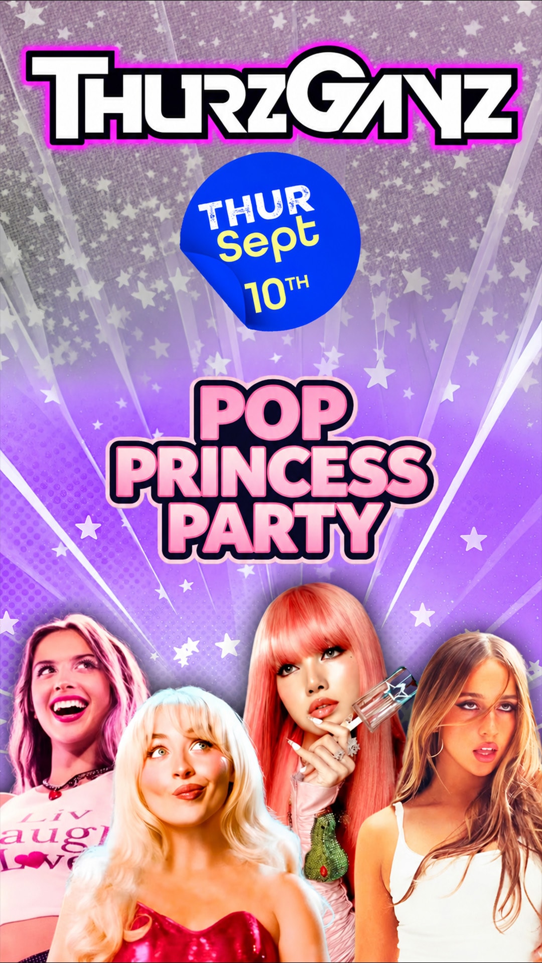 Pop Princess Party — Sept 10